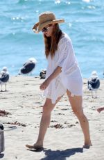 AMY ADAMS on the Beach in Malibu 09/30/2016