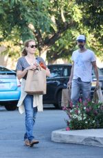 AMY ADAMS Out for Shopping Her in Los Angeles 10/04/2016