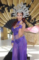 AMY CHILDS at Christmas Panto Launch in Liverpool 10/06/2016