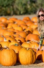 ANA BRAGA in Camouflage Outfit at Pumpkin Patch in Los Angeles 10/20/2016