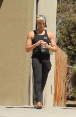 ANGELIQUE FRENCHY MORGAN Out for Lunch in Malibu 10/05/2016