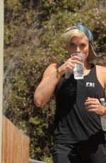 ANGELIQUE FRENCHY MORGAN Out for Lunch in Malibu 10/05/2016