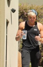 ANGELIQUE FRENCHY MORGAN Out for Lunch in Malibu 10/05/2016