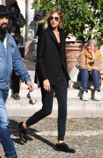 ANJA RUBIK Out and About in Verona 10/09/2016