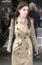 ANNA KENDRICK at Today Show in New York 10/20/2016