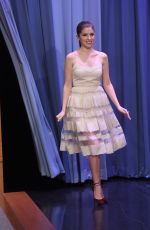 ANNA KENDRICK at Tonight Show Starring Jimmy Fallon in New York 10/28/2016