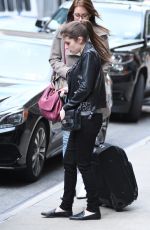 ANNA KENDRICK Leaves Her Hotel in New York 10/28/2016