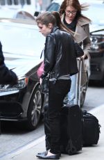 ANNA KENDRICK Leaves Her Hotel in New York 10/28/2016
