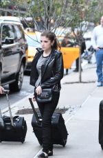 ANNA KENDRICK Leaves Her Hotel in New York 10/28/2016