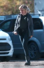 ANNA PAQUIN heading to the Set of 