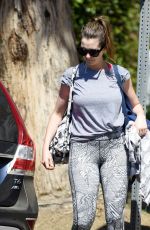 ANNE HATHAWAY Out and About in Los Angeles 09/28/2016