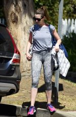 ANNE HATHAWAY Out and About in Los Angeles 09/28/2016