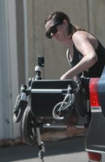 ANNE HATHAWAY Out and About in Los Angeles 10/01/2016