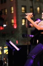ARIANA GRANDE Performs at Tiffany & Co Store Renovation Unveiling in Los Angeles 10/13/2016