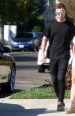 ARIEL WINTER in Lacy Shorts Out in Los Angeles 15/10/2016