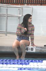 ARIEL WINTER in Swimsuit on the Set of a Photoshoot in Los Angeles 10/29/2016