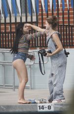 ARIEL WINTER in Swimsuit on the Set of a Photoshoot in Los Angeles 10/29/2016