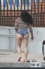 ARIEL WINTER in Swimsuit on the Set of a Photoshoot in Los Angeles 10/29/2016