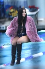 ARIEL WINTER in Swimsuit on the Set of a Photoshoot in Los Angeles 10/29/2016