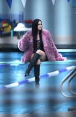 ARIEL WINTER in Swimsuit on the Set of a Photoshoot in Los Angeles 10/29/2016