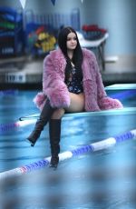ARIEL WINTER in Swimsuit on the Set of a Photoshoot in Los Angeles 10/29/2016