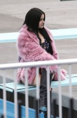 ARIEL WINTER in Swimsuit on the Set of a Photoshoot in Los Angeles 10/29/2016