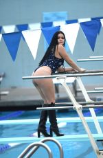 ARIEL WINTER in Swimsuit on the Set of a Photoshoot in Los Angeles 10/29/2016