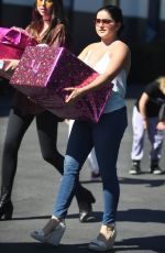 ARIEL WINTER Out in Los Angeles 10/01/2016