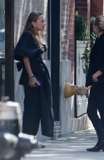 ASHLEY and MARY-KATE OLSEN at a Studio in New York 10/19/2016