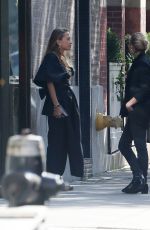 ASHLEY and MARY-KATE OLSEN at a Studio in New York 10/19/2016