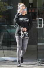 ASHLEY BENSON After Workout in West Hollywood 10/19/2016