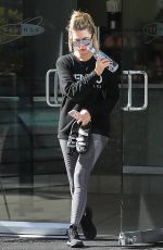 ASHLEY BENSON After Workout in West Hollywood 10/19/2016