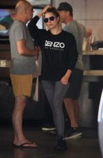 ASHLEY BENSON After Workout in West Hollywood 10/19/2016