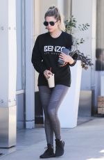 ASHLEY BENSON After Workout in West Hollywood 10/19/2016
