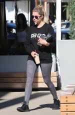 ASHLEY BENSON After Workout in West Hollywood 10/19/2016
