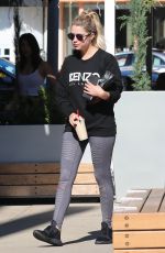 ASHLEY BENSON After Workout in West Hollywood 10/19/2016
