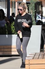 ASHLEY BENSON After Workout in West Hollywood 10/19/2016