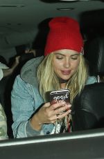 ASHLEY BENSON at Catch LA in West Hollywood 10/08/2016