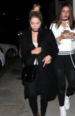 ASHLEY BENSON at Catch Restaurant in West Hollywood 10/02/2016