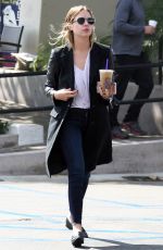 ASHLEY BENSON Out and About in Los Angeles 10/13/2016