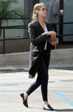 ASHLEY BENSON Out and About in Los Angeles 10/13/2016