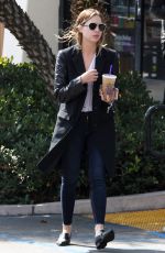 ASHLEY BENSON Out and About in Los Angeles 10/13/2016
