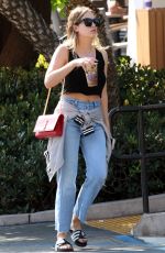 ASHLEY BENSON Out and About in Los Angeles 10/25/2016