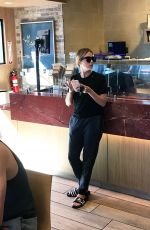 ASHLEY BENSON Out for Coffee in Los Angeles 10/21/2016