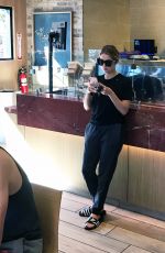 ASHLEY BENSON Out for Coffee in Los Angeles 10/21/2016