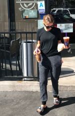 ASHLEY BENSON Out for Coffee in Los Angeles 10/21/2016