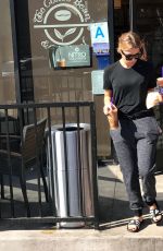 ASHLEY BENSON Out for Coffee in Los Angeles 10/21/2016