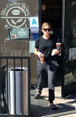ASHLEY BENSON Out for Coffee in Los Angeles 10/21/2016