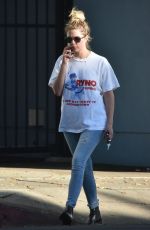 ASHLEY BENSON Out in Los Angeles 10/22/2016
