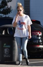 ASHLEY BENSON Out in Los Angeles 10/22/2016